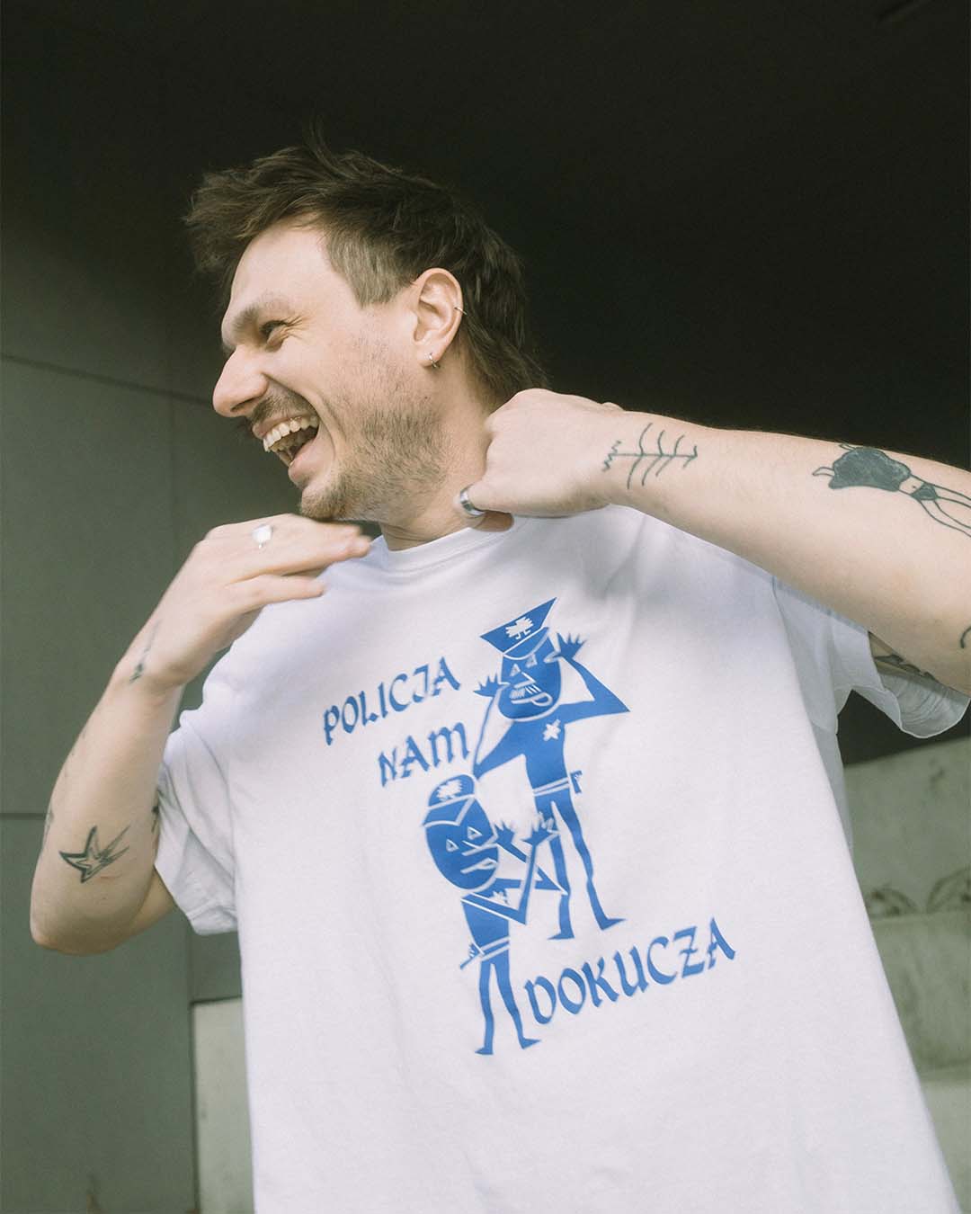 koszulka POLICJA NAM DOKUCZA